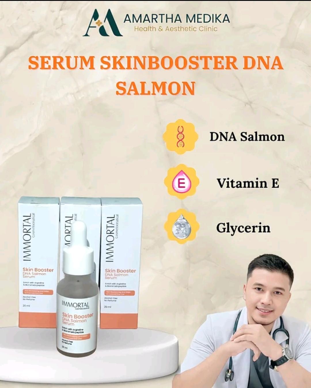 Produk Skincare Serum Skin Barrier DNA Salmon dari Amartha Medika